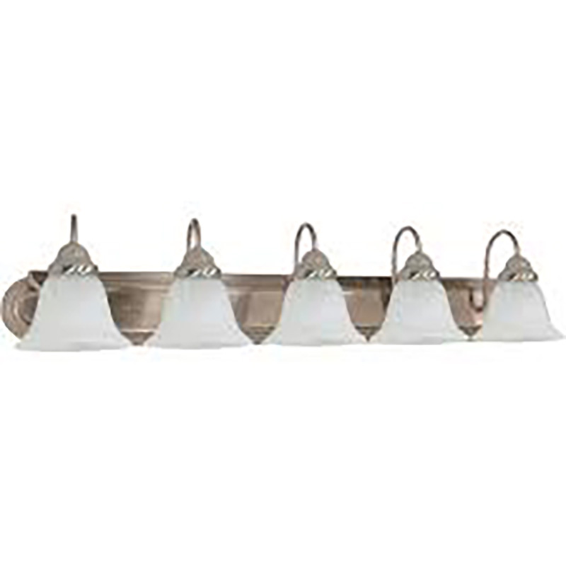 36" Ballerina 5 Bulb Vanity Fixture - Satin Nickel