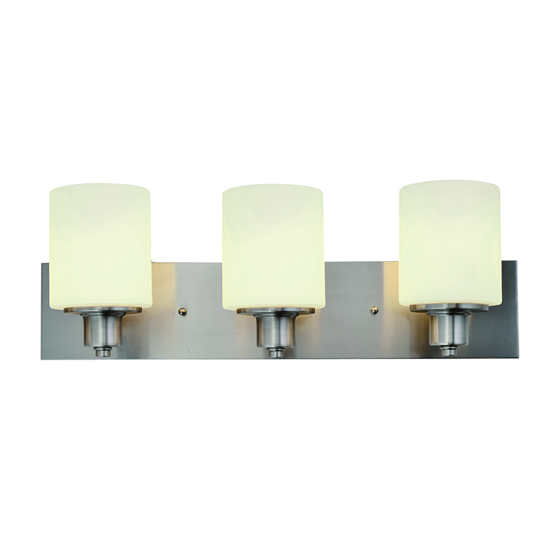24" Dane 3 Bulb Vanity Fixture - Satin Nickel