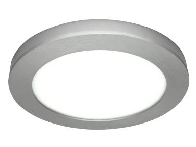 13" LED 15W Flush Mount Puck Fixture - Satin Nickel