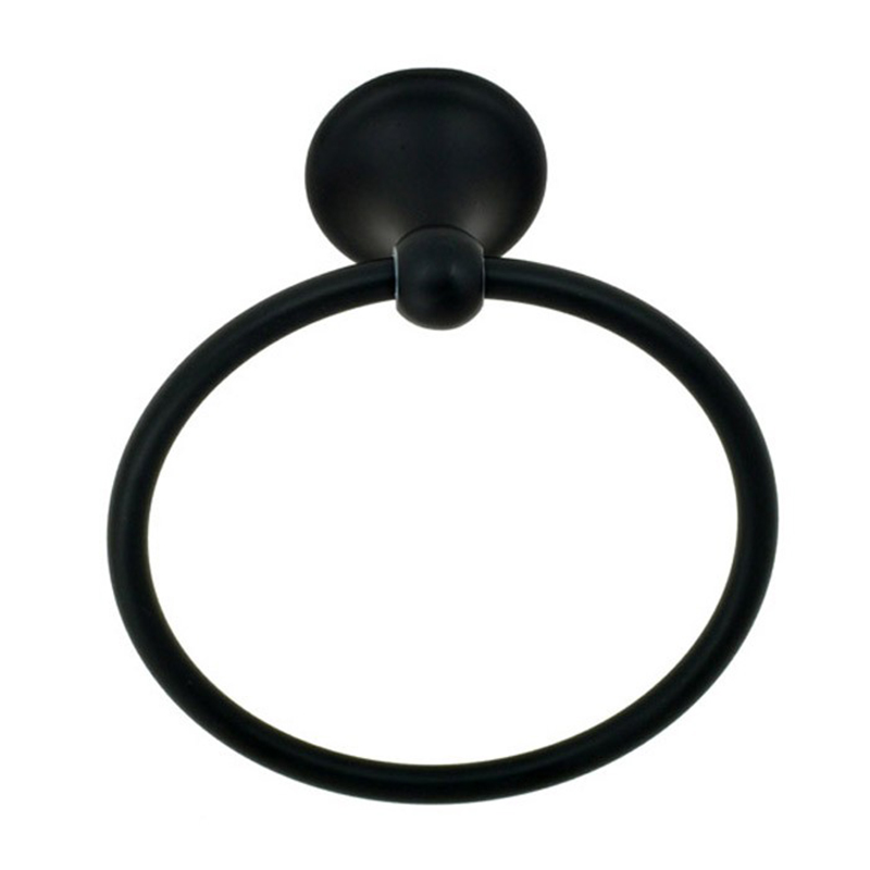 Waterfront Towel Ring - Matte Black