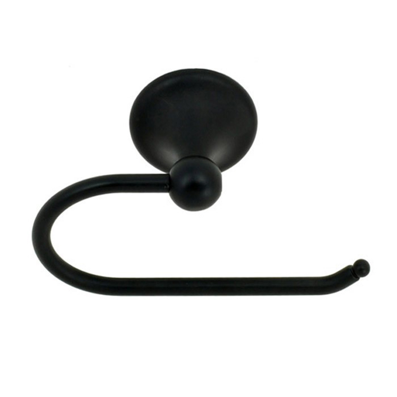 Waterfront Euro Toilet Paper Holder - Matte Black