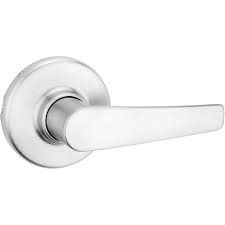 Kwikset 200DL Delta Passage Lever - Satin Chrome