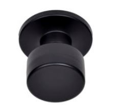 Better Home Mission Bell Dummy Knob - Matte Black