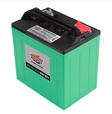 8 Volt Interstate Golf Cart Battery