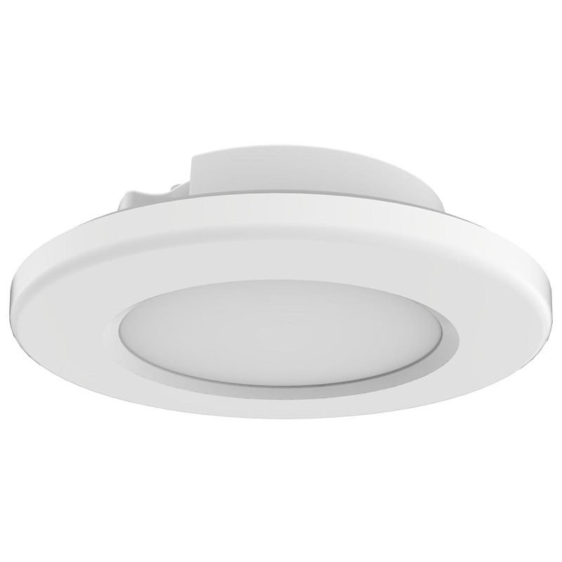 4" LED 9W Round Surface Mount Fixture - White