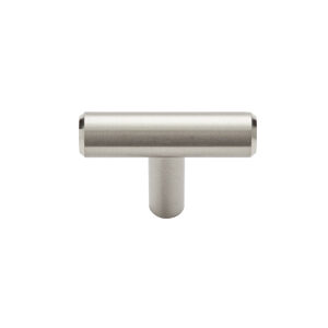 1-9/64" T Bar Cabinet Pull - Satin Nickel