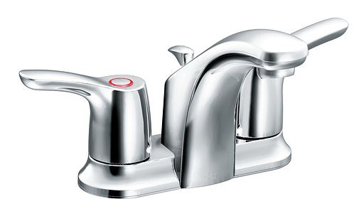 CFG Baystone Two Handle Bathroom Faucet - Chrome - With Pop-Up