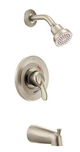 CFG Cornerstone Single Handle Tub & Shower Trim Kit - Satin Nickel
