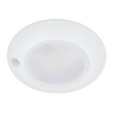6" LED 15W Round Closet Disk Light with Motion Sensor - White
