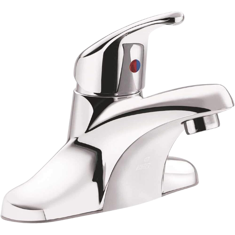 CFG Cornerstone Single Handle Bathroom Faucet - Chrome - Without Pop-Up