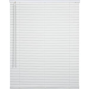 1" Vinyl Mini Blind - 35" W x 60" L - White