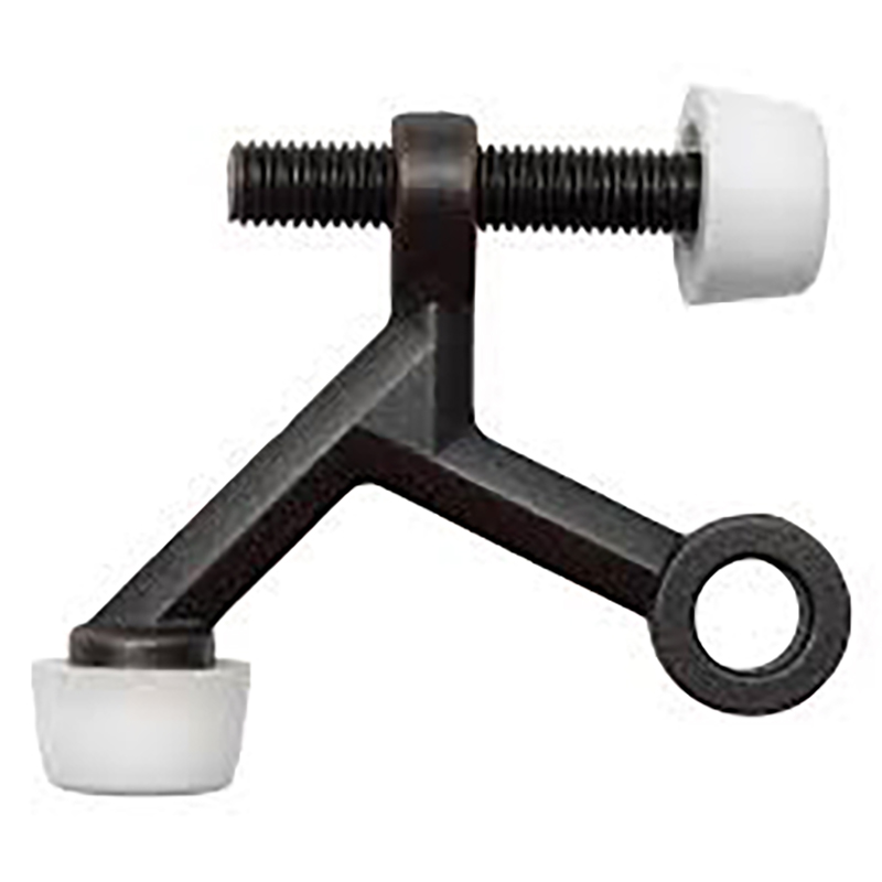 Adjustable Hinge Pin Door Stop - Bronze