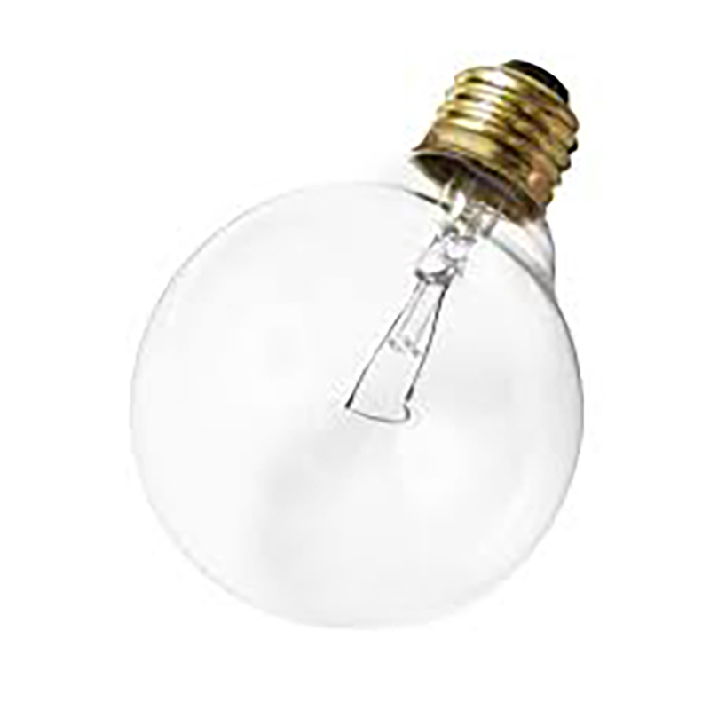 25W G25 Incandescent Clear Vanity Light Bulb