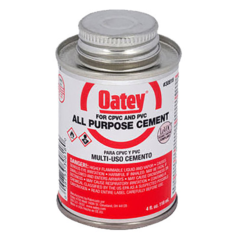 All Purpose PVC & CPVC Cement - 4oz