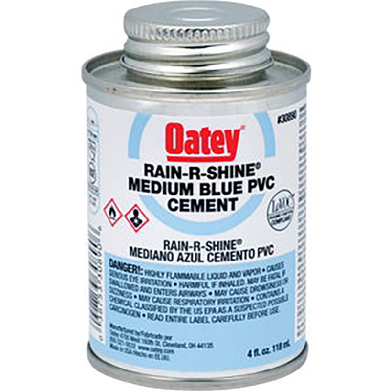 Blue PVC Medium Cement - 4 oz