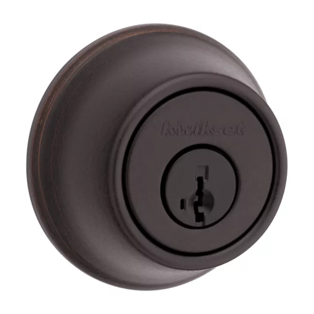 Kwikset 660 Single Cylinder Deadbolt - SmartKey - Bronze