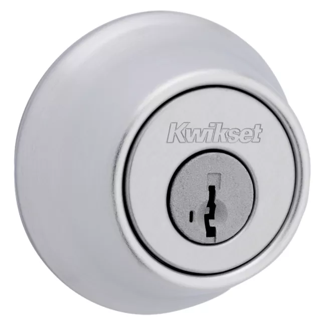 Kwikset 665 SmartKey Double Cylinder Deadbolt - Satin Chrome