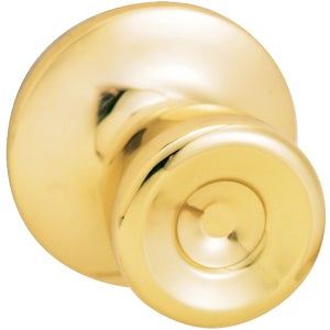 Economy Passage Knob - Polished Brass