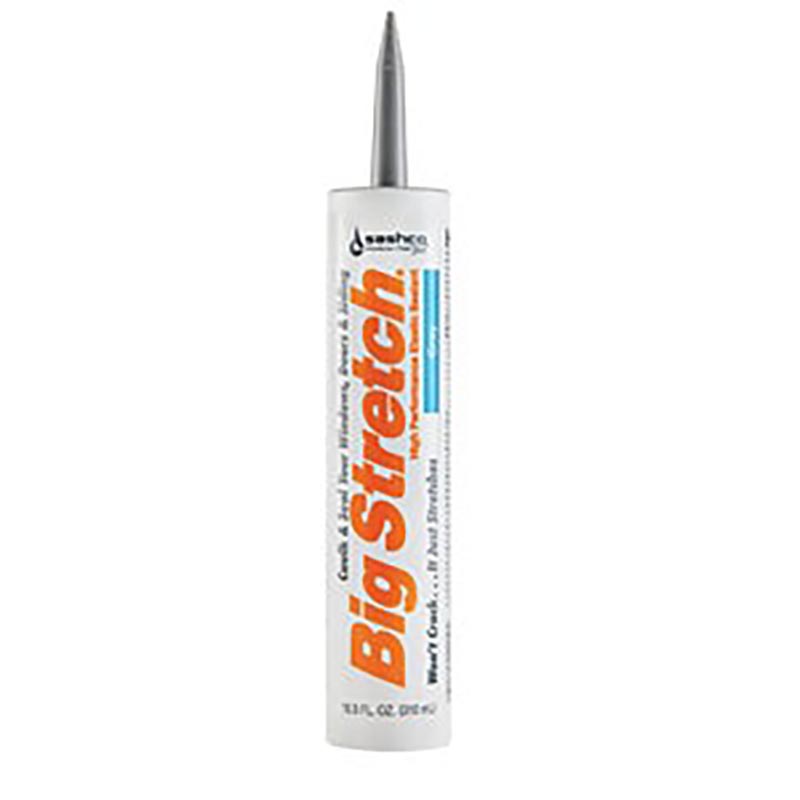 Big Stretch Acrylic Rubber Sealant - 10.5 oz - Gray