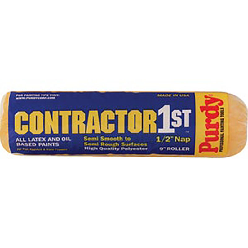 1/2" nap x 9" Purdy Contractor Paint Roller