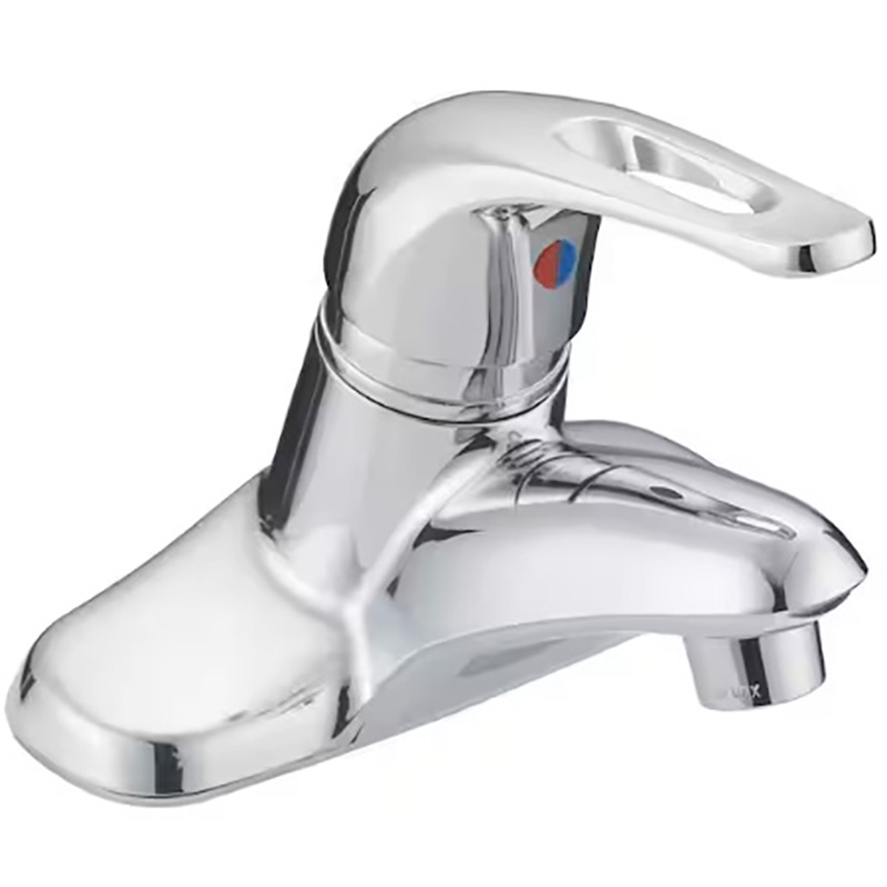 Single Loop Handle Bathroom Faucet - Chrome - With Pop-Up