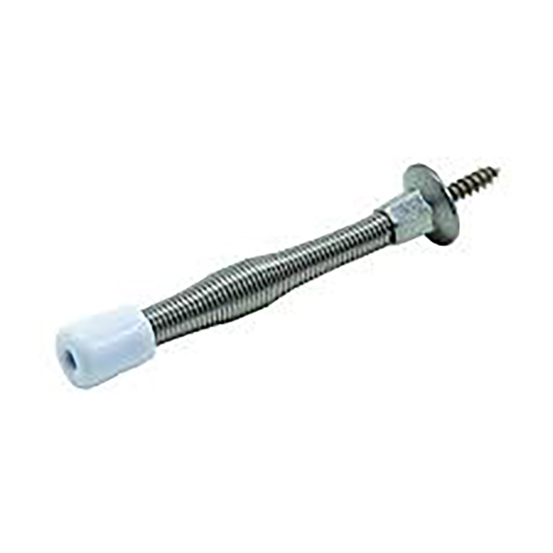 3" Spring Door Stop - Chrome