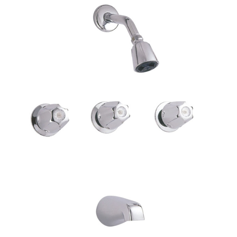 3 Hdle Tub/Shower Chrome