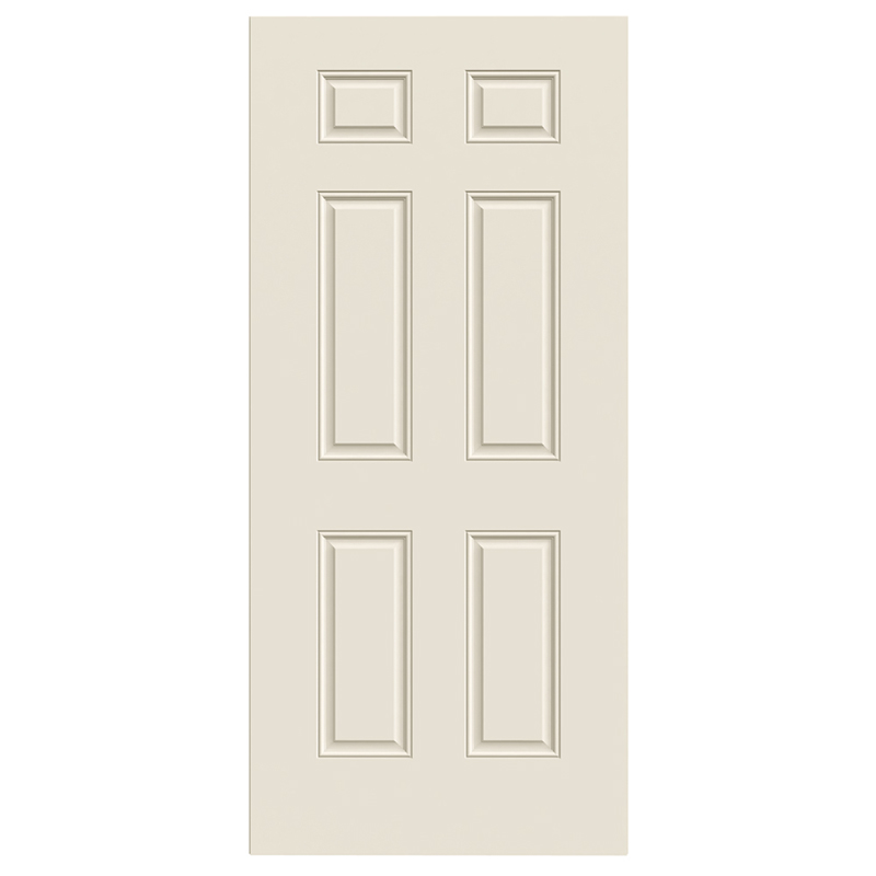 24" x 80" x 1-3/8" HC Primed 6 Panel Interior Door Slab