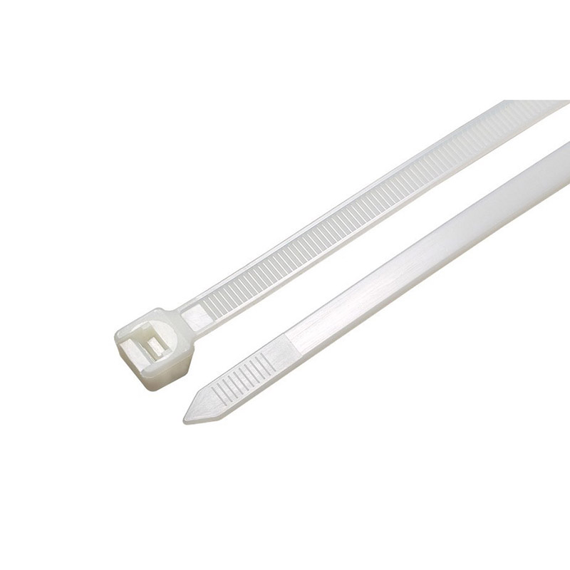 36" Heavy Duty White Cable Ties - 10/pack