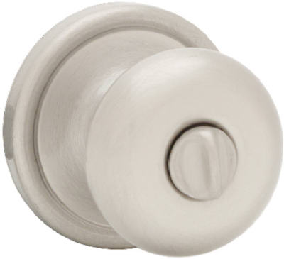 Kwikset Hancock 730H Privacy Knob - Satin Nickel
