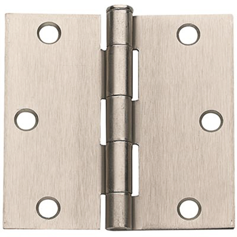 3-1/2" Square Hinge Brass
