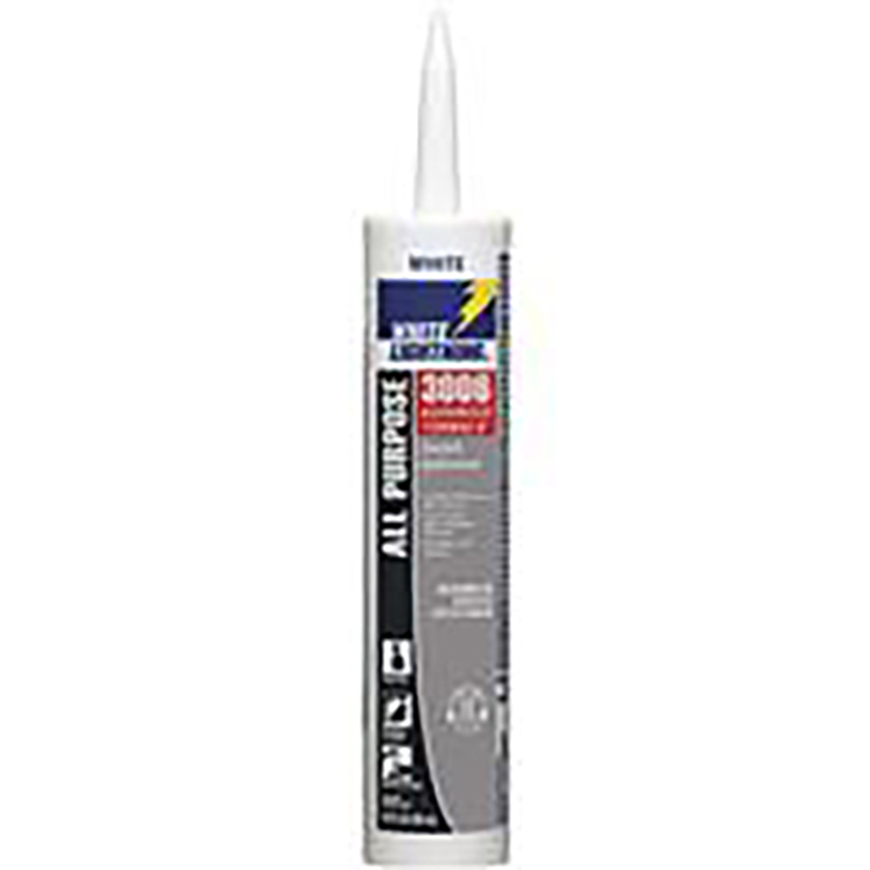 White Lightning Acrylic Siliconized Latex Caulk